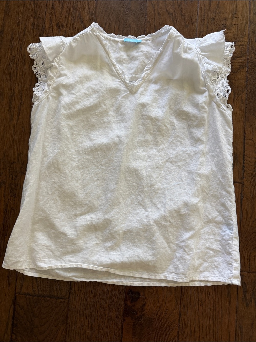 J. McLaughlin Linen & Cotton blouse